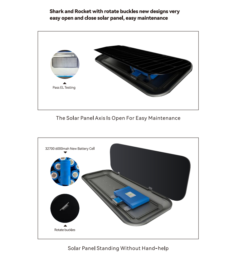 150w all in one solar street light